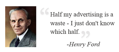 Henry ford quote advertising #7